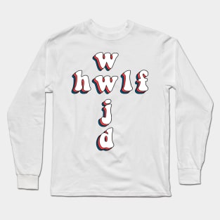 wwjd x hwlf Long Sleeve T-Shirt